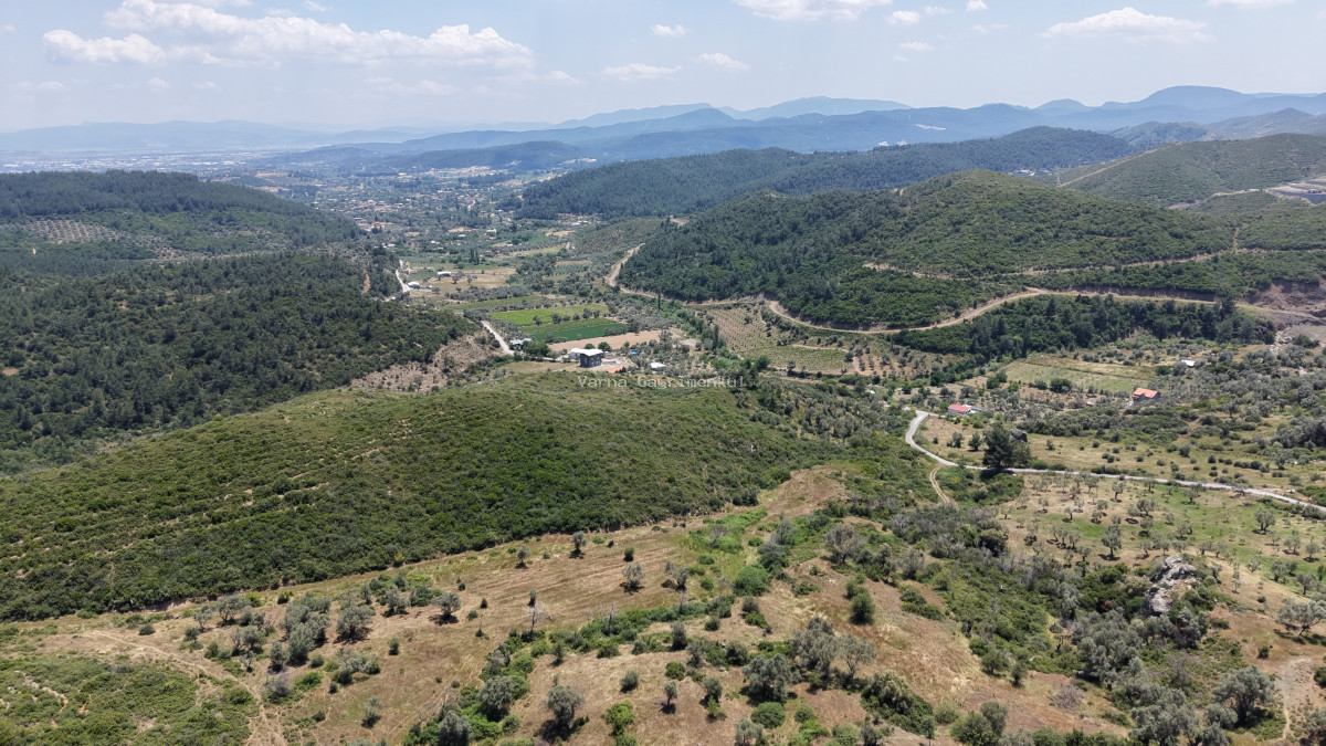 İZMİR ÇATALCADA SATILIK TEKTAPU 3.050 M2 KÖYE YAKIN MANZARALI YATIRIMLIK BAHÇE
