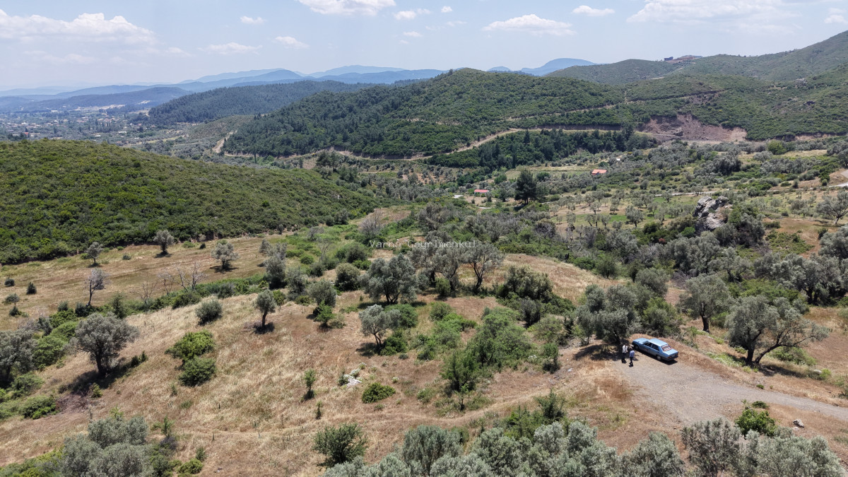 İZMİR ÇATALCADA SATILIK TEKTAPU 3.050 M2 KÖYE YAKIN MANZARALI YATIRIMLIK BAHÇE - 8