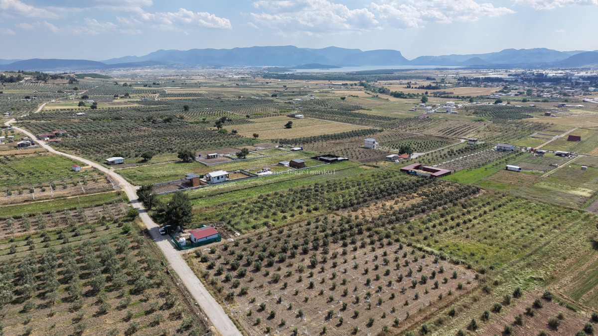 MENDERES TEKELİDE SATILIK TAPULU 170 M2 HARİKA BARAJ MANZARALI YATIRIMLIK BAHÇELER - 4
