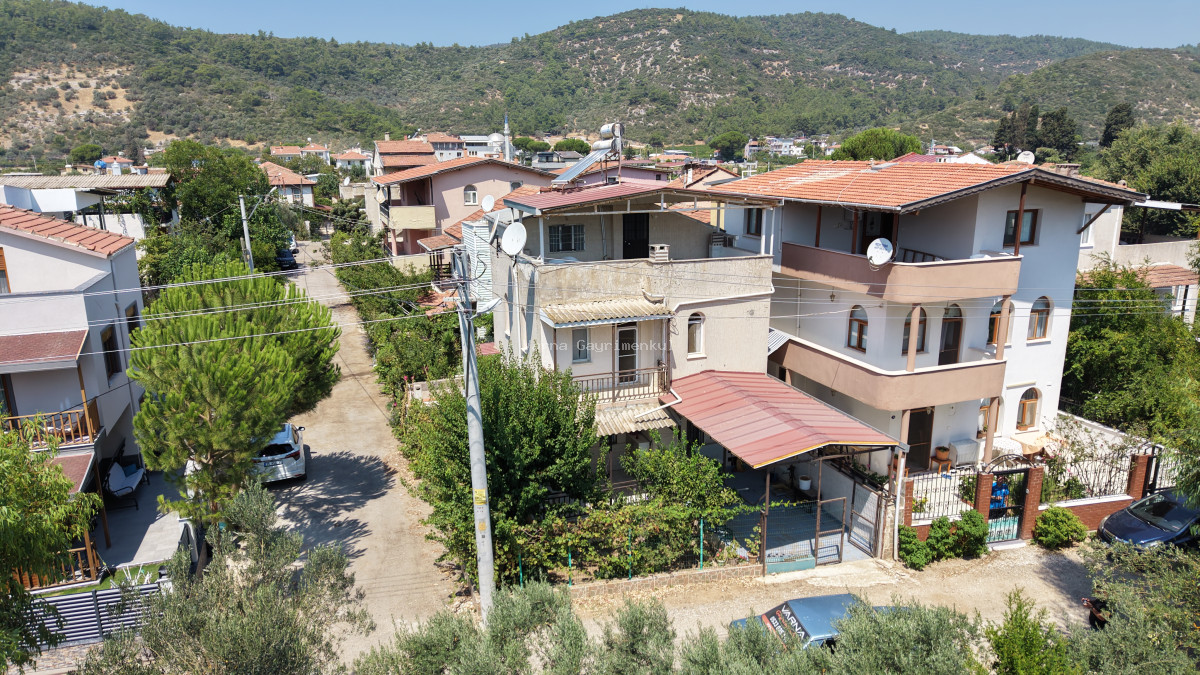 İZMİR AHMETBEYLİ SAHİLE YÜRÜME MESAFEDİNDE 211 M2 MÜSTAKİL BAHÇELİ YAZLIK - 11