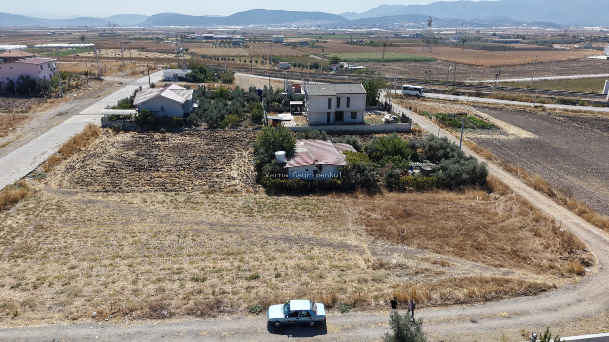 İZMİR TEKELİDE SATILIK 414 M2 İMARLI İZBANA YAKIN MÜSTAKİL VİLLALIK ARSA - 9